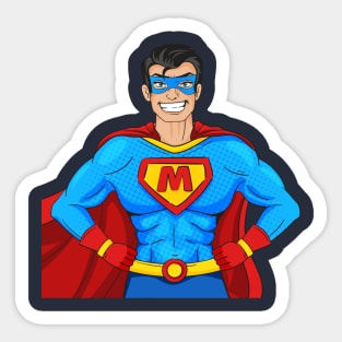 Superhero Sticker